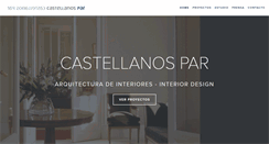 Desktop Screenshot of castellanospar.com